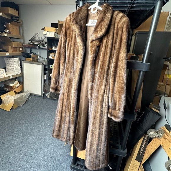 Calvin Klein Mink Coat - Great condition 48 inches long